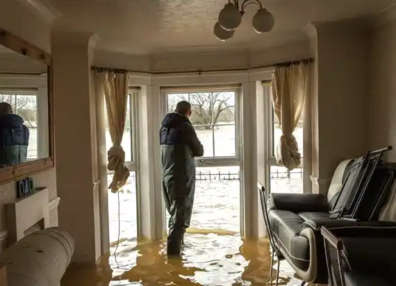 water damage restoration service Hazelton